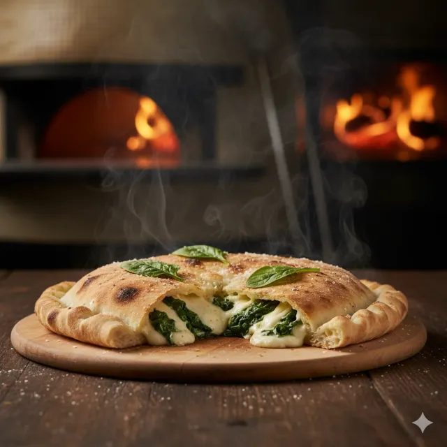 Calzone Ricotta e Spinaci